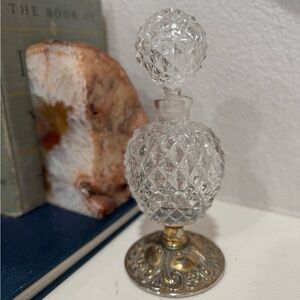 Elegant Crystal Perfume Bottle Base